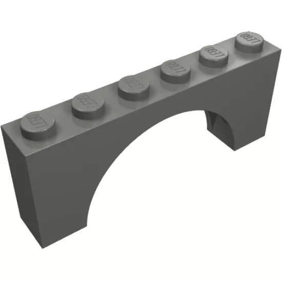 Arch 1 x 6 x 2 - Thick Top with Reinforced Underside