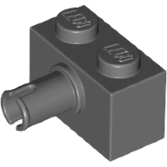 Brick, Modified 1 x 2 with Pin