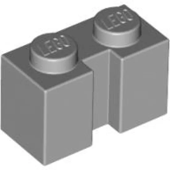 Brick, Modified 1 x 2 with Groove