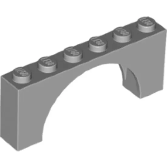 Arch 1 x 6 x 2 - Medium Thick Top without Reinforced Underside