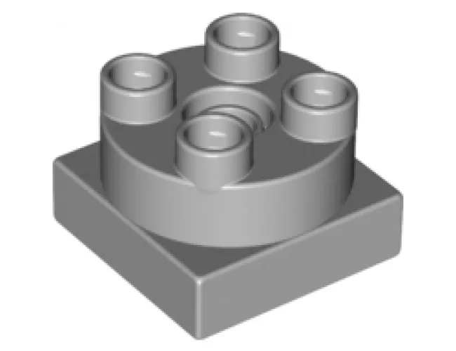 Duplo Turntable Swivel 2 x 2 with Round Top