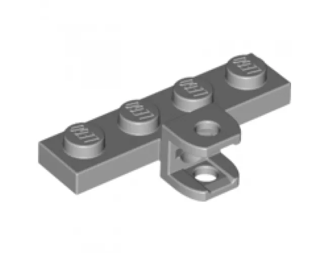 Plate, Modified 1 x 4 with Tow Ball Socket, Flattened with Holes