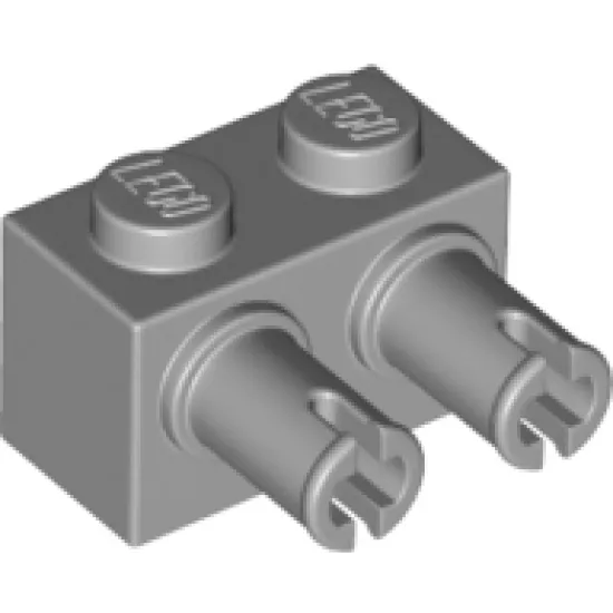 Brick, Modified 1 x 2 with Pins