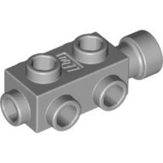 Brick, Modified 1 x 2 x 2/3 with Studs on Sides