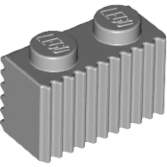 Brick, Modified 1 x 2 with Flutes / Fluted