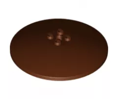 Dish 8 x 8 Inverted (Radar) - Solid Studs