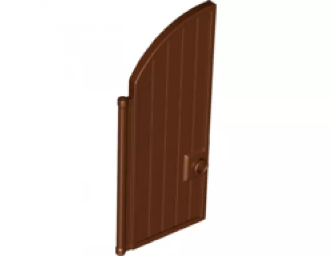Door 1 x 4 x 7 2/3 Curved Top