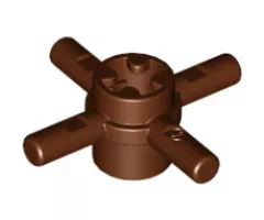 Technic, Connector Axle Hub with 4 Bars and Pin Hole