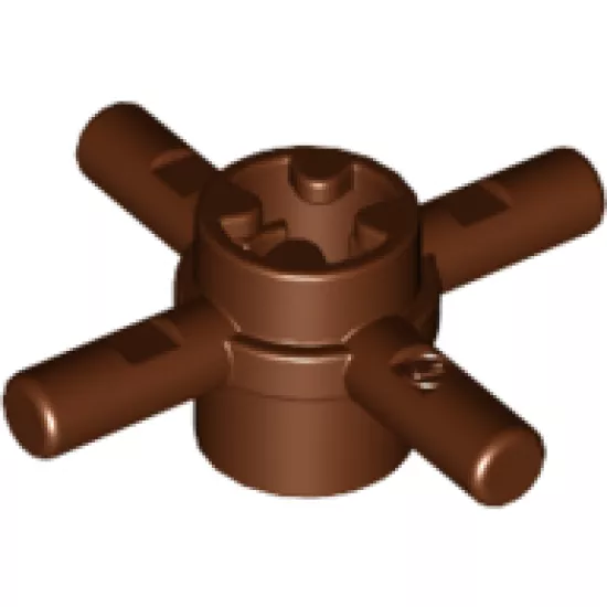 Technic, Connector Axle Hub with 4 Bars and Pin Hole