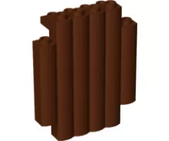 Panel 2 x 6 x 6 Log Wall (Palisade)