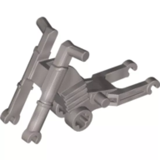 Riding Cycle Motorcycle Chassis, Long Fairing Mounts and Foot Pegs