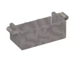 Container Treasure Chest Bottom - Slots in Back