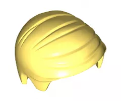 Minifigure, Hair Short Combed Sideways Part Left