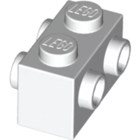 Brick, Modified 1 x 2 with Studs on 2 Sides