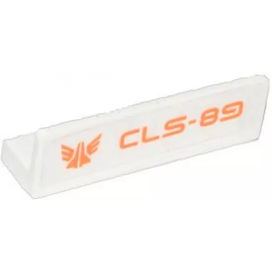 Panel 1 x 4 x 1 with Galaxy Squad Logo and 'CLS-89' Pattern Model Right Side (Sticker) - Set 70707