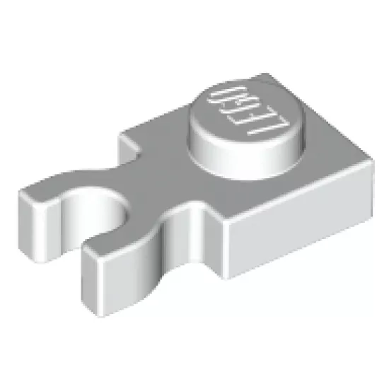 Plate, Modified 1 x 1 with U Clip Thick (Vertical Grip)