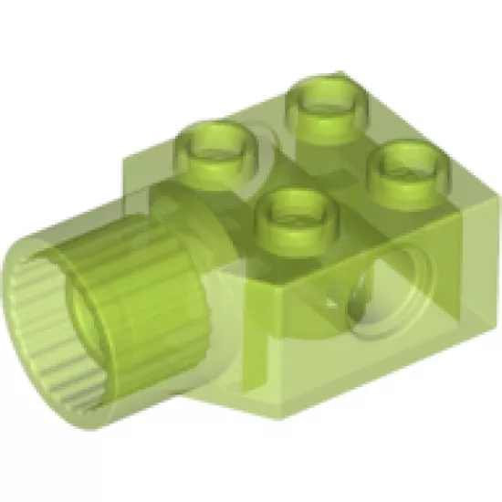 Technic, Brick Modified 2 x 2 with Pin Hole, Rotation Joint Socket