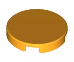 Tile, Round 2 x 2 with Bottom Stud Holder