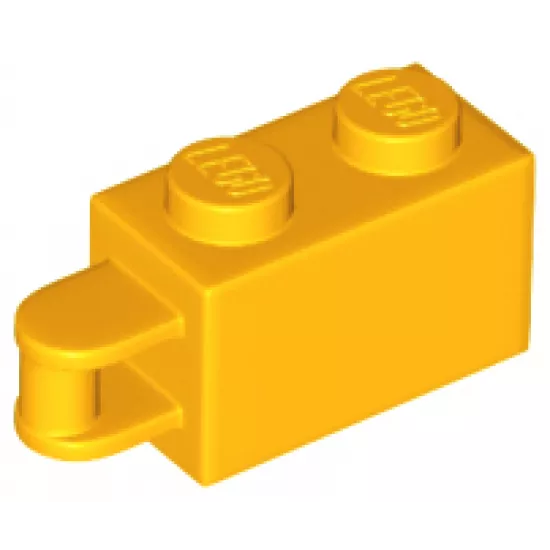 Brick, Modified 1 x 2 with Handle on End - Bar Flush with Edge of Handle