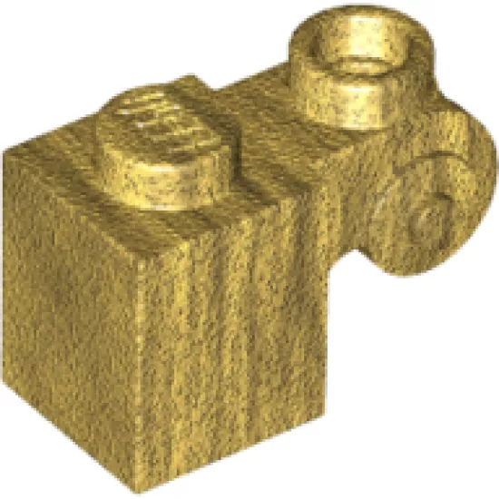 Brick, Modified 1 x 1 with Scroll with Hollow Stud