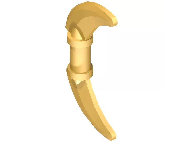 Minifigure, Weapon Hook with Double Blades