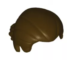 Minifigure, Hair Straight Cut and Short Ponytail