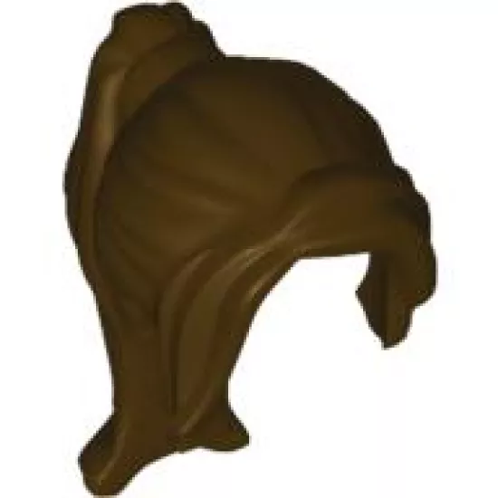 Minifigure, Hair Female Ponytail Long with Side Bangs