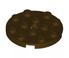 Plate, Round 4 x 4 with Hole