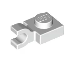 Plate, Modified 1 x 1 with U Clip (Horizontal Grip)