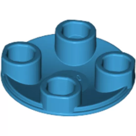 Plate, Round 2 x 2 with Rounded Bottom (Boat Stud)