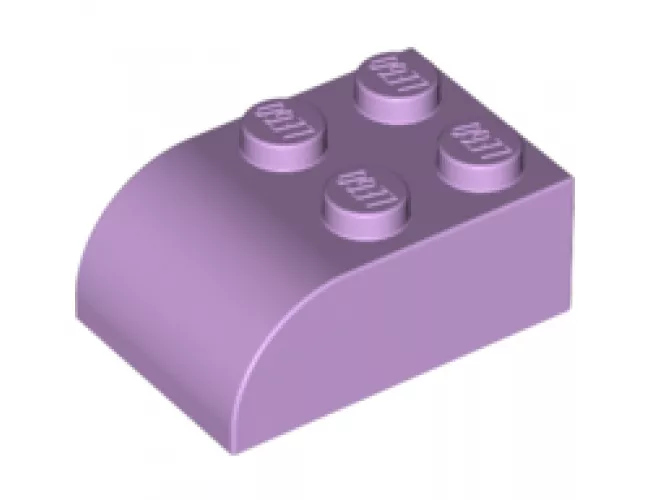 Slope, Curved 3 x 2 x 1 with Four Studs