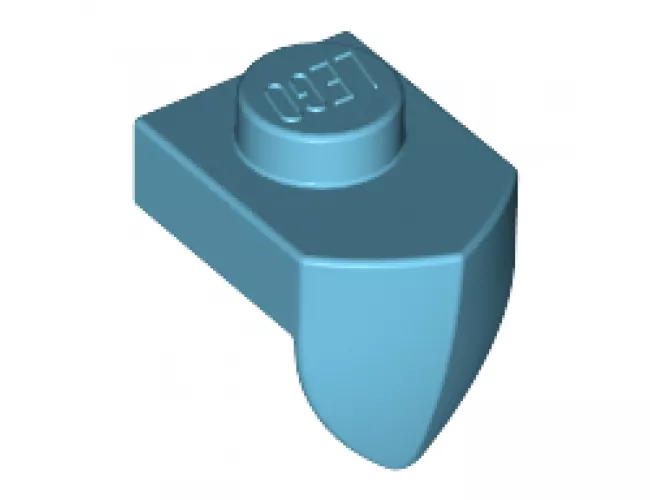 Plate, Modified 1 x 1 with Tooth Vertical