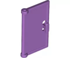 Door 1 x 2 x 3 with Vertical Handle, Mold for Tabless Frames