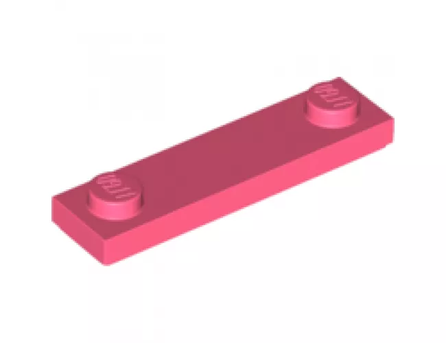 Plate, Modified 1 x 4 with 2 Studs with Groove