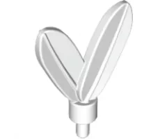 Minifigure, Headgear Accessory Plume Feathers with Pin
