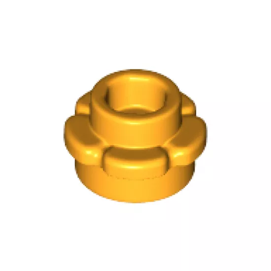 Plate, Round 1 x 1 with Flower Edge (5 Petals)
