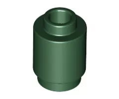 Brick, Round  1 x 1