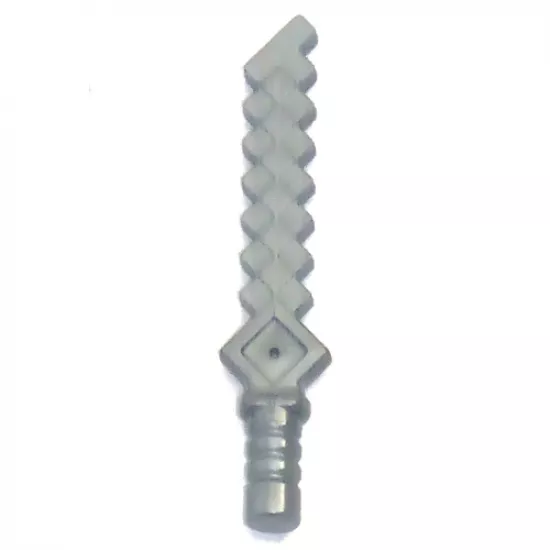 Minifigure, Weapon Dagger Pixelated (Minecraft)