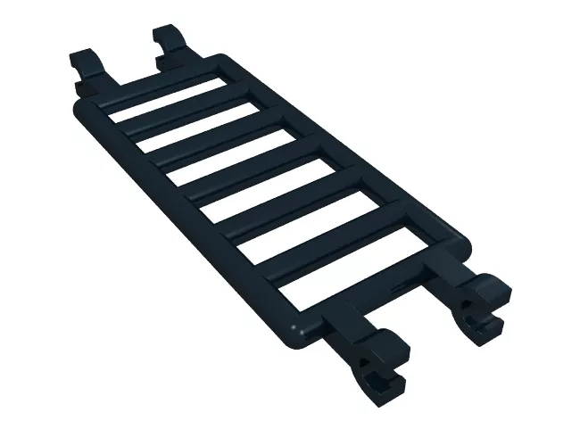 Bar 7 x 3 with Quadruple Clips (Ladder)