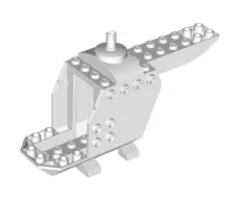 Aircraft Helicopter Body with Top Pin