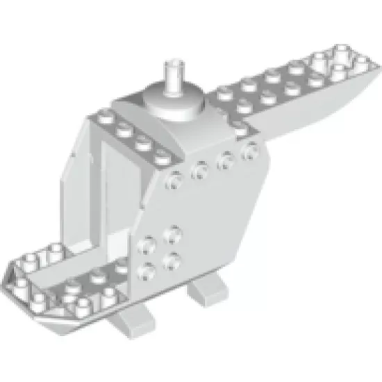 Aircraft Helicopter Body with Top Pin