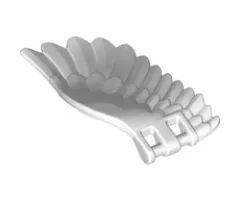 Animal, Body Part Wing 4 x 7 Right with Feathers and Handles for Clips