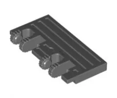 Hinge Train Gate 2 x 4 Locking Dual 2 Fingers with Rear Reinforcements