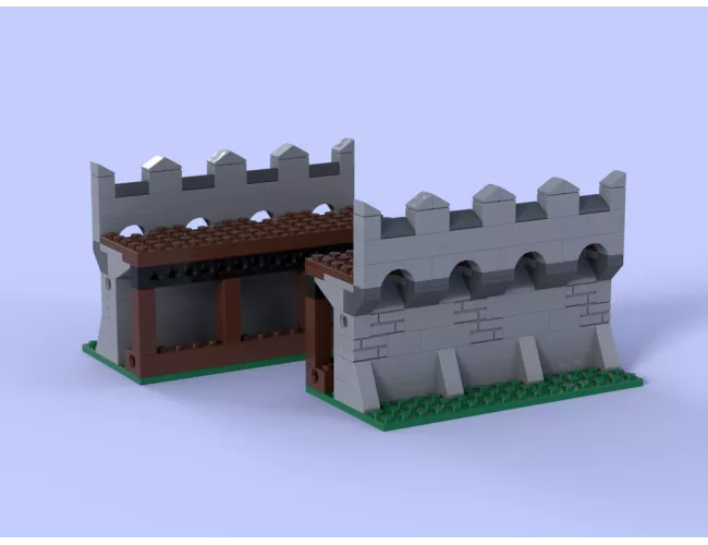 Chess Castle walls X2
