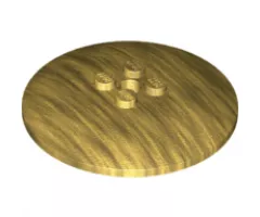Dish 6 x 6 Inverted (Radar) - Solid Studs