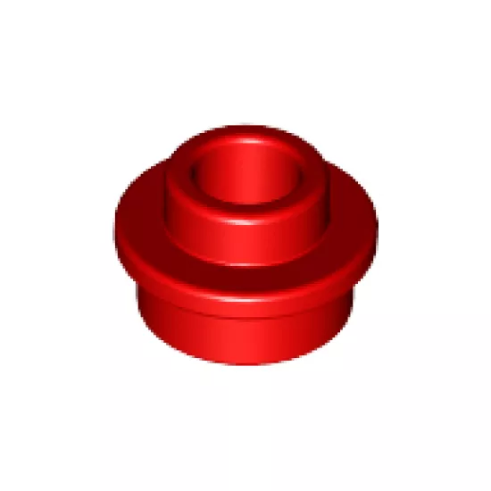 Plate, Round 1 x 1 with Open Stud