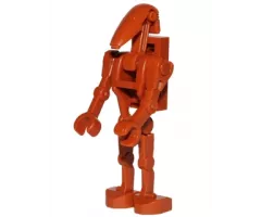 Battle Droid Dark Orange with Back Plate