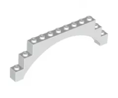Arch 1 x 12 x 3 Raised Arch with 1 Cross Support