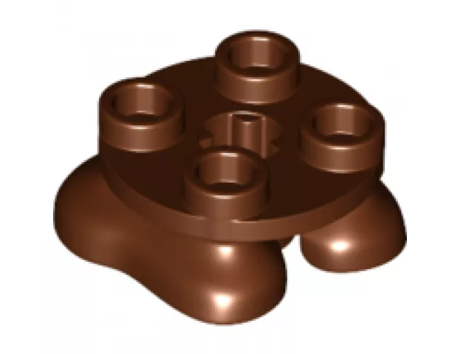 Legs with Plate Round 2 x 2 and Axle Hole