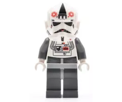 AT-AT Driver - Red Imperial Logo, Bluish Grays, Black Head, Stormtrooper Type 2 Helmet